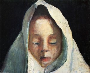 Head Of A Girl — Paula Modersohn-becker