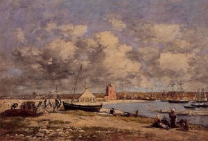 Camaret — Eugène Louis Boudin, Impressionism