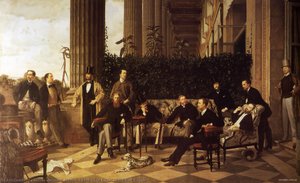The Circle Of The Rue Royale — Jacques Joseph Tissot, Realism