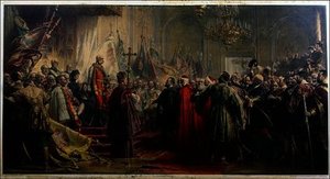 Emperor Franz Joseph I and Empress Elizabeth in Budapest