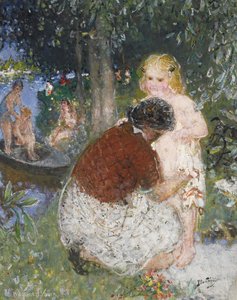 Bathing In Summer — Pierre-eugène Montézin