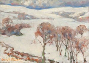 Winter Landscape — Henry Young Alison