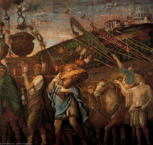 Triumphfe Von Caesar 1 — Andrea Mantegna