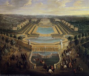 View Of The Château Of Marly — Pierre Denis Martin (dit Martin Le Jeune)