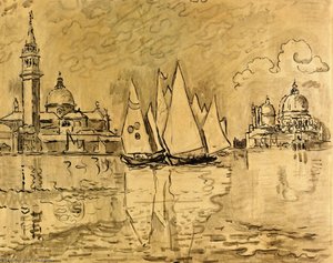 Study For Venice, Morning — Paul Signac, Neo-impressionism