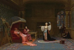 The Fortune Teller — Jehan Georges Vibert