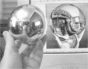 Reflection In The Sphere - Remake — Maurits Cornelis Escher