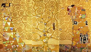 Expectación - Árbol De La Vida (arbol De La Vida) - Cumplimiento — Gustav Klimt, Art Nouveau
