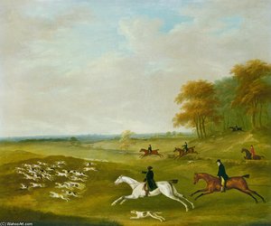 Hunt With Hounds — John Nost Sartorius