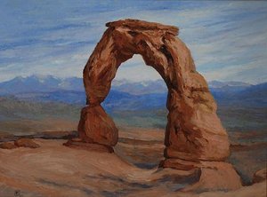 The Delicate Arch, (painting)