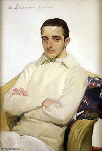 Retrato De Jose Luis Benlliure Lopez De Arana — Joaquín Sorolla Y Bastida