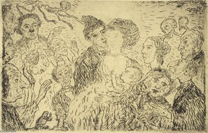 Celos (esquema) — James Ensor