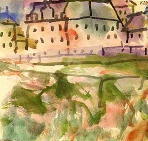 Houses Near The Gravel Pit — Paul Klee, Expressionism