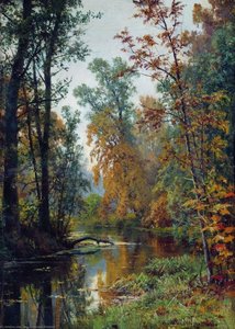 Autumn Landscape. Park In Pavlovsk — Ivan Ivanovich Shishkin, Realism
