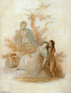 The Rescue From Drowning — Thomas Stothard