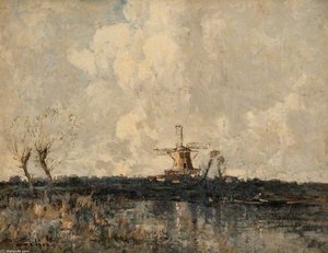 Landscape Windmill