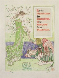 Here's Venus' Combe For Maidenhair — Walter Crane