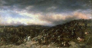 Cuirassiers de Waterloo ou le chemin creux