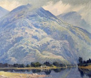 Morning Light In The Lake District — Percival Arthur Wise