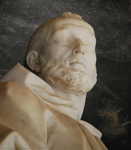 St. Bernard De Clairvaux (detail) — Giuseppe Antonio Rusconi