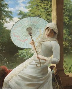 Sur La Veranda - A Seductive Glance — Willy Martens