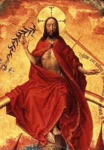 El Juicio Final (detalle) — Rogier Van Der Weyden, Early Netherlandish Renaissance