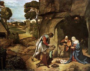 Adoration Of The Shepherds — Giorgione