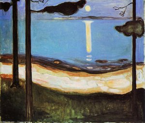 Luz De Luna — Edvard Munch