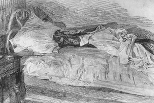 A Bed — Mikhail Vrubel