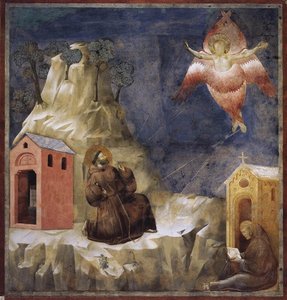 Stigmatisierung Des Heiligen Franziskus — Giotto Di Bondone, Proto-renaissance