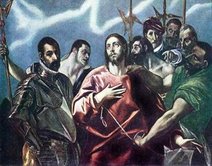 Das Entkleiden Christi — El Greco