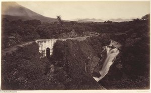 Falls Of The Michatoya Palin, Guatemala — Eadweard J Muybridge