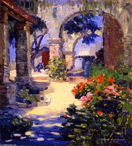 Mission Flowers — Joseph Kleitsch