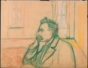 Friedrich Nietzsche — Эдвард Мунк
