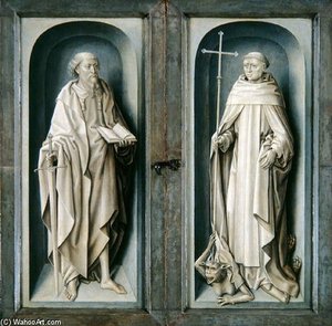 St Paul And St Benedict — Master Of The Legend Of Saint Ursula