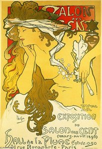 Salon Des Cent, 1896 — Alphonse Mucha