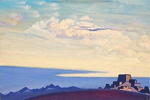 Tibet. Evening. — Nicholas Roerich