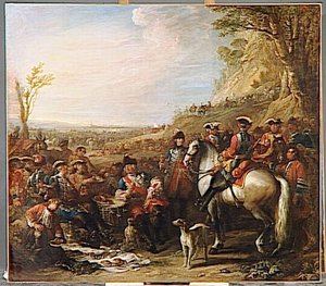 Halte De Grenadiers A Cheval De La Maison Du Roi — Charles Parrocel