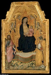 Virgin and Child Enthroned with Saints