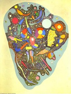Farbenfrohes Ensemble — Wassily Wassilyevich Kandinsky