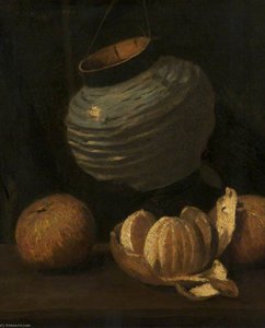 Chinese Lantern and Oranges