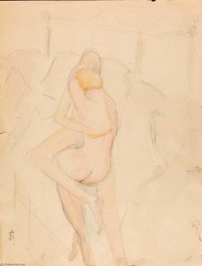 Untitled (lovers Embracing) — Beatrice Wood