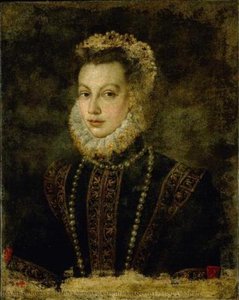 Portrait Of Queen Elisabeth Of Spain — Sofonisba Anguissola, Late Renaissance Mannerism
