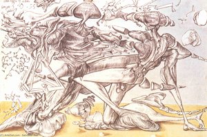 Título Traducido: Dali Combat — Salvador Dalí, Surrealism