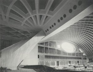 Aula Delle Udienze Pontificie, Città Del Vaticano — Pier Luigi Nervi, Modernist Architecture