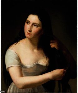 Femme A Sa Toilette — Claude Marie Paul Dubufe