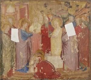 Resurrection Of Lazarus — Altichiero Da Zevio
