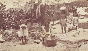 Laundry, Guatamala — Eadweard J Muybridge