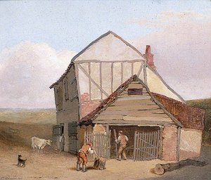 Near Mousehold, Norwich (sheds Behind Cavalry Barracks) — Henry Ninham