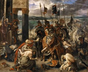 The Entry Of The Crusaders Into Constantinople — Ежен Делакроа, Romanticism